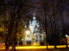 Varahommikune vaade kirikule Karlovas
